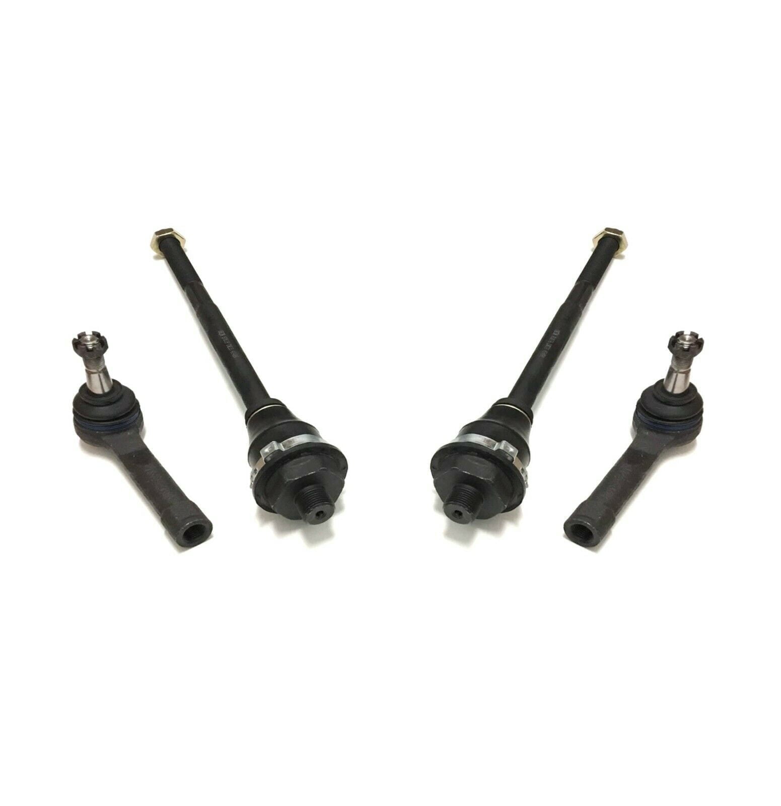Front Inner & Outer Tie Rod End Kit 4 Pc New Steering Fits select: 1999-2007 CHEVROLET SILVERADO, 2000-2006 CHEVROLET TAHOE