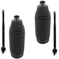 thumbnail image 1 of Front Inner Tie Rod End Rack Bellow Boot Steering LH RH Kit Set 4pc for Cobalt PSA55386, 1 of 4