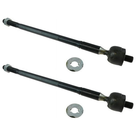 Front Inner Tie Rod End Set 2 Piece - Compatible with 2003 - 2006 Toyota Matrix AWD 2004 2005