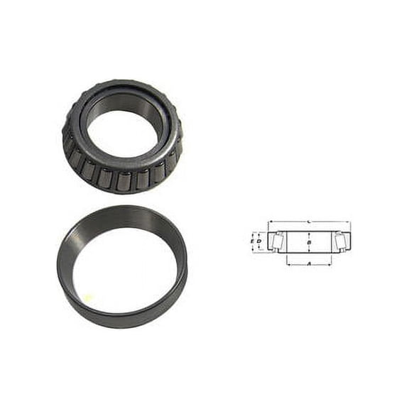 Front Inner Wheel Bearing - Compatible with 1994 - 2010 UD 1400 1995 1996 1997 1998 1999 2000 2001 2002 2003 2004 2005 2006 2007 2008 2009