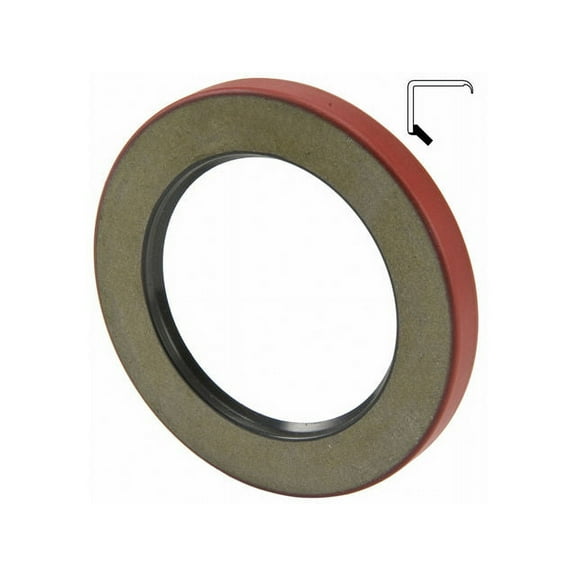Front Inner Wheel Seal - Compatible with 1965 - 1975 Ford F-250 RWD 1966 1967 1968 1969 1970 1971 1972 1973 1974
