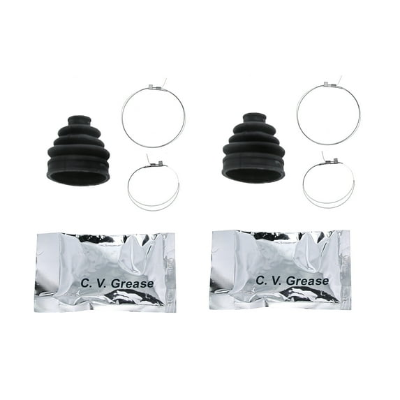 Front Inner and Outer CV Boot Kit 2003 2004 2005 fits Suzuki Vinson 500 4x4