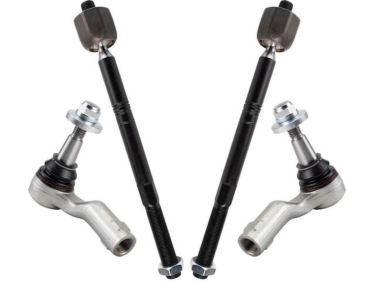 Front Inner and Outer Tie Rod End Set 4 Piece - Compatible with 2012 ...