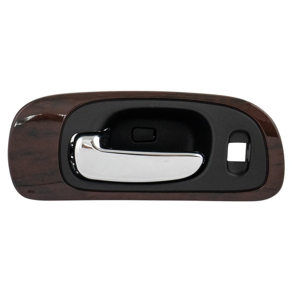 Front Inside Door Handle Chrome Black Woodgrain LH Driver Side for Concorde DHA49883 Fits select: 1999-2004 CHRYSLER 300M, 1998-2004 CHRYSLER CONCORDE
