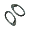 thumbnail image 1 of Front Interior Door Handle Bezel Set 2 Piece Set - Compatible with 2002 - 2004 Oldsmobile Bravada 2003, 1 of 2