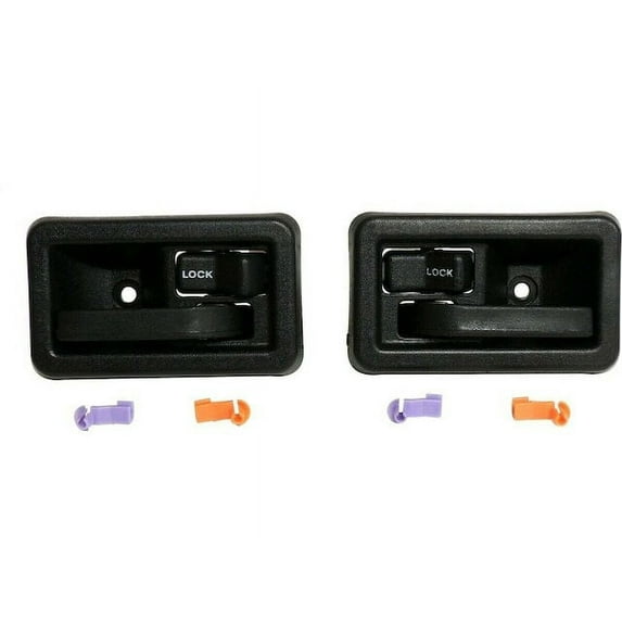 Front Interior Door Handle - Compatible with 1987 - 1995, 1997 - 2006 Jeep Wrangler 1988 1989 1990 1991 1992 1993 1994 1998 1999 2000 2001 2002 2003 2004 2005