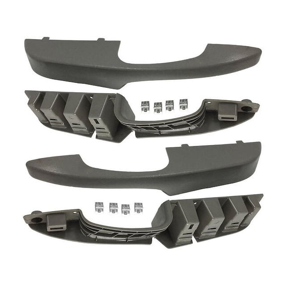Front Interior Door Pull Handle Set - Compatible with 2003 - 2014 Chevy Express 1500 2004 2005 2006 2007 2008 2009 2010 2011 2012 2013