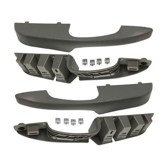 Front Interior Door Pull Handle Set - Compatible with 2003 - 2015 Chevy Express 2500 2004 2005 2006 2007 2008 2009 2010 2011 2012 2013 2014
