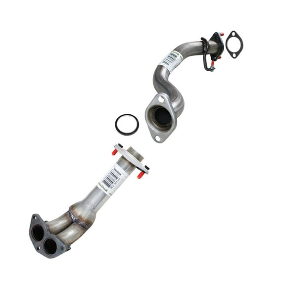 Northeastern Exhaust Stainless Steel Front Exhaust Pipes Fits 20062012 Mitsubishi Eclipse 2.4L & 20042012 Mitsubishi Galant 2.4L | Direct-Fit Replacement