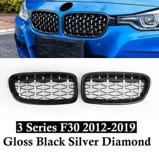 Bmw Black And Chrome Grill