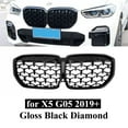 thumbnail image 1 of Front Kidney Grill Grille Fit for BMW X5 G05 2018-2021 Black, 1 of 1