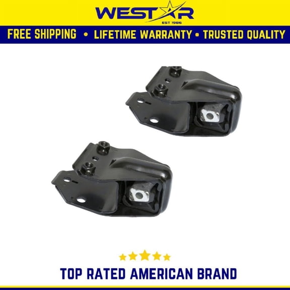 Front L & R Bracket Set Compatible for 2006-2011 Buick Allure/ LaCrosse/ Chevy Impala 2PCS Replaces 3104 3104