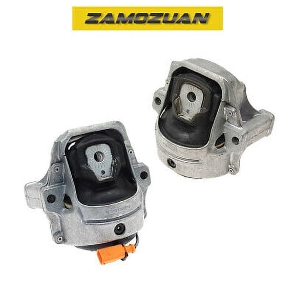 Front L & R Engine Mount 2PCS Hydr w/Sensor 13-14 for Audi A4 A5 Quattro Allroad