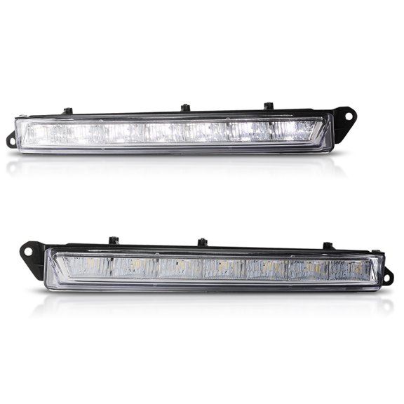 Front LED Fog Lights Fit For 2007-13 Mercedes-Benz X164 GL320 GL350 GL450 GL550