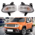 thumbnail image 1 of Front LH & RH Turn Signal Light Parking Marker Lamp for 2015-2018 Jeep Renegade, 1 of 8