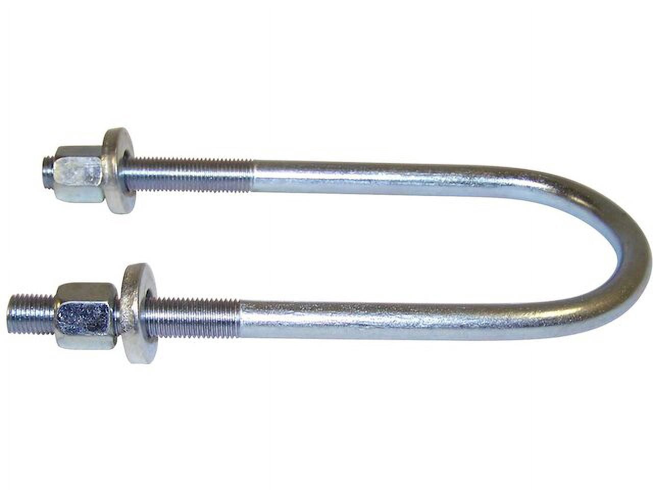 U-Bolt Plate Pair For 2.5" Leaf Springs - Compatible With GM, Jeep & Toyota