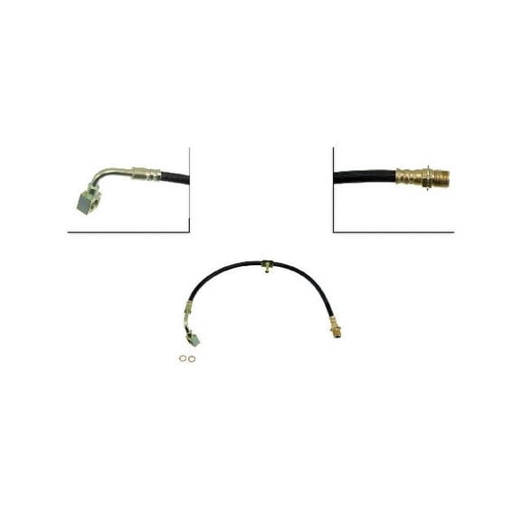 Front Left Brake Hose - Compatible with 1973 - 1974 GMC C15/C1500 Pickup