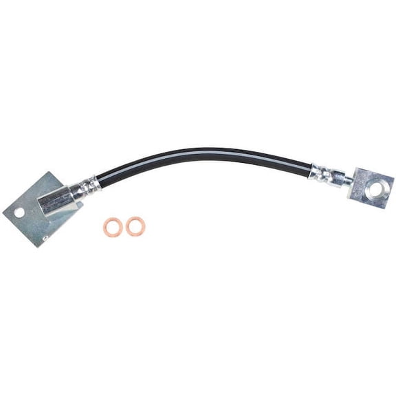 Front Left Brake Hose - Compatible with 1981 - 1993 Dodge W250 1982 1983 1984 1985 1986 1987 1988 1989 1990 1991 1992