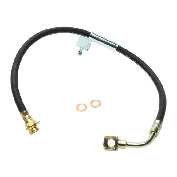 Front Left Brake Hose - Compatible with 1983 - 1995 Chevy G10 1984 1985 1986 1987 1988 1989 1990 1991 1992 1993 1994