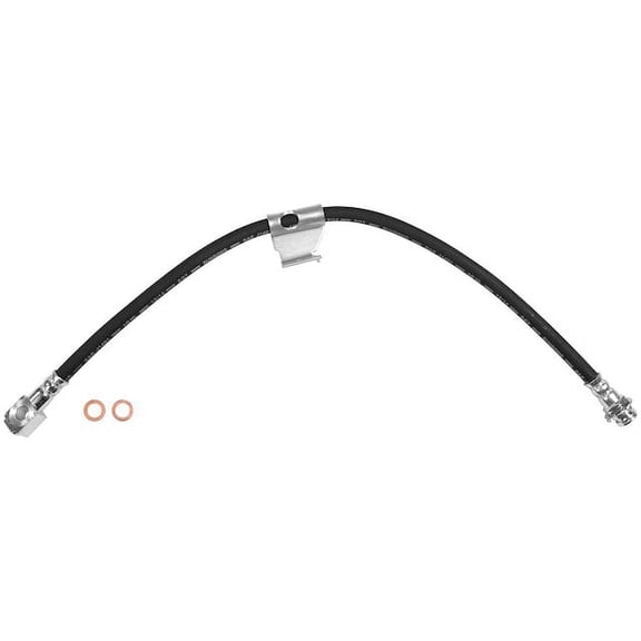 Front Left Brake Hose - Compatible with 1985 - 1987 Pontiac Fiero 1986