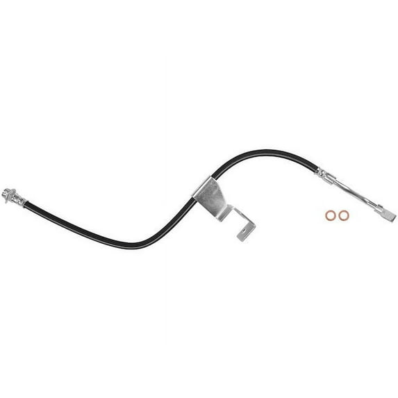 Front Left Brake Hose - Compatible with 1988 - 1995 Chevy K2500 1989 1990 1991 1992 1993 1994