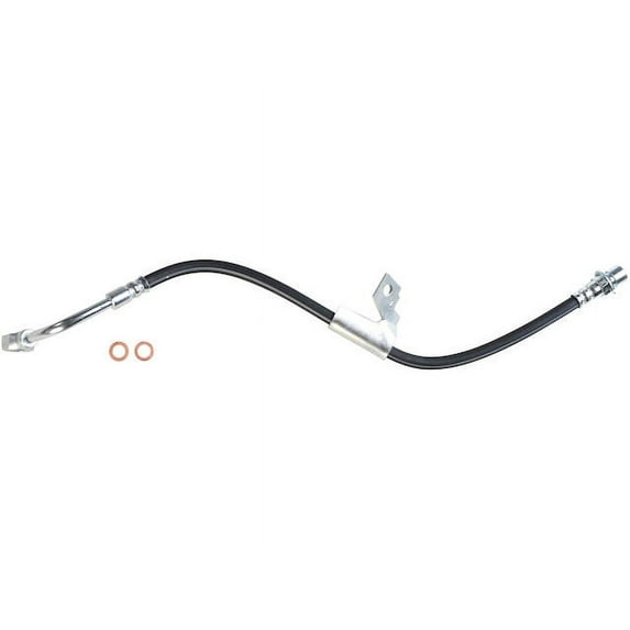 Front Left Brake Hose - Compatible with 1991 - 1997 Chevy S10 4WD 1992 1993 1994 1995 1996