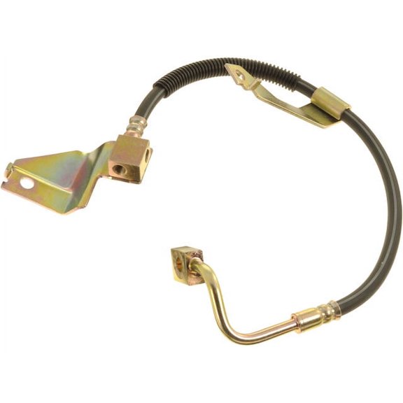 Front Left Brake Hose - Compatible with 1997 - 1999 Ford F-250 RWD 1998