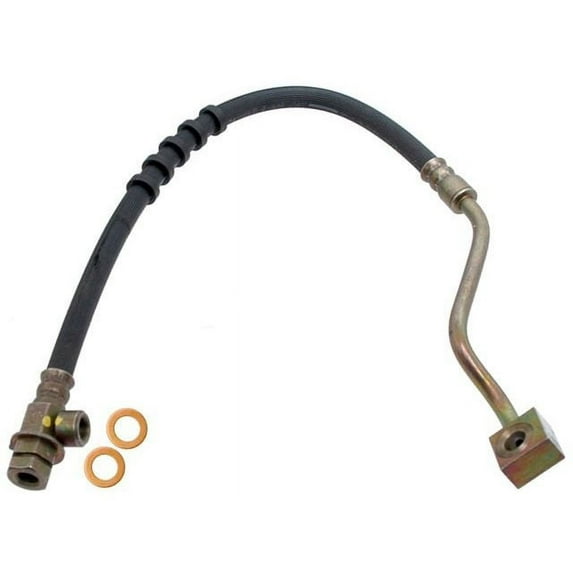 Front Left Brake Hose - Compatible with 1999 - 2001 Ford F-250 Super Duty RWD 2000