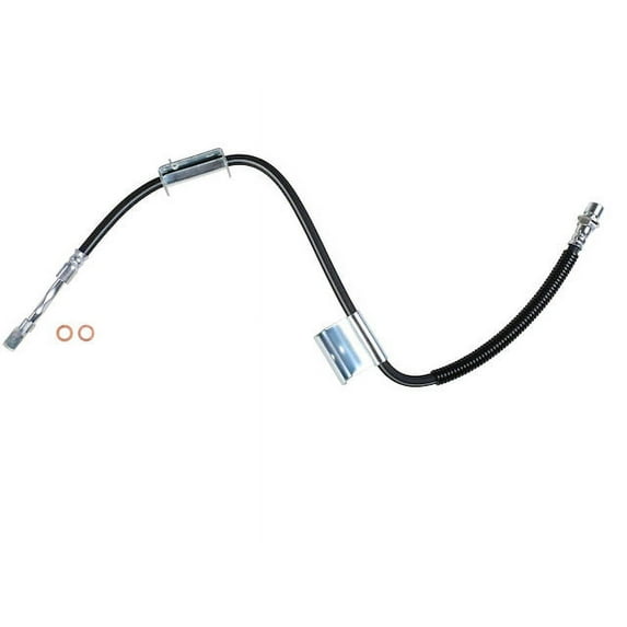 Front Left Brake Hose - Compatible with 1999 - 2002 Chevy Silverado 1500 RWD 2000 2001