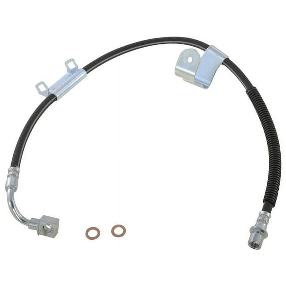 Front Left Brake Hose - Compatible with 1999 - 2004 Chevy Silverado 2500 2000 2001 2002 2003