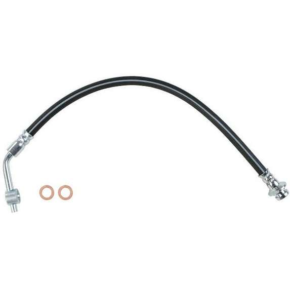 Front Left Brake Hose - Compatible with 2000 - 2004 Nissan Xterra 2001 2002 2003
