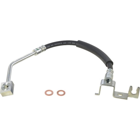 Front Left Brake Hose - Compatible with 2001 - 2010 Chrysler PT Cruiser 2002 2003 2004 2005 2006 2007 2008 2009