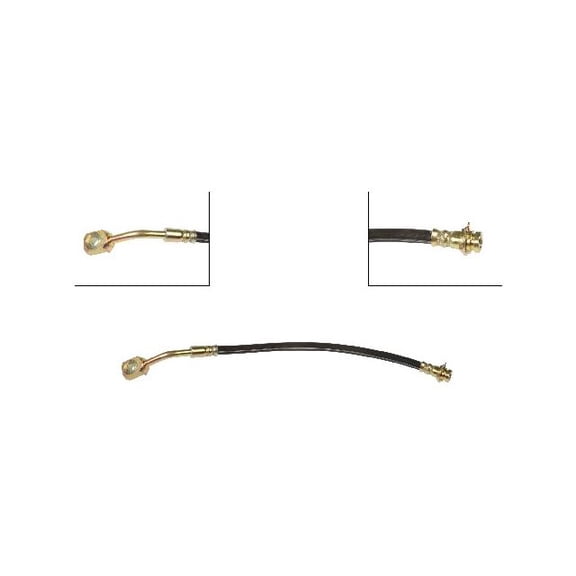 Front Left Brake Hose - Compatible with 2005 - 2006 Pontiac Montana SV6