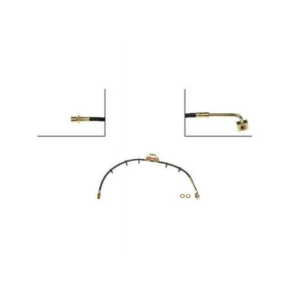 Front Left Brake Hose - Compatible with 2011 - 2013 Ram 2500 4WD - Dorman