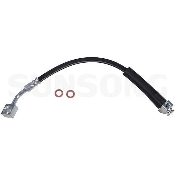 Front Left Brake Hose - Compatible with 2011 - 2015 Ford Explorer 2012 2013 2014