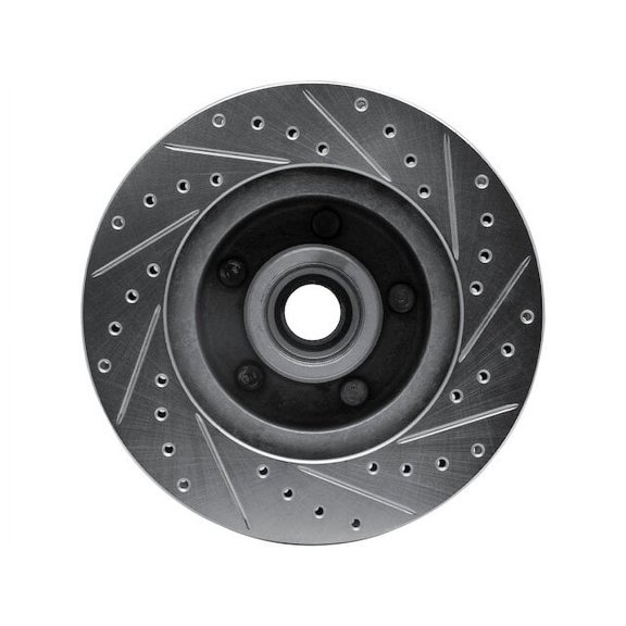 Front Left Brake Rotor - Compatible with 1975 - 1980 Ford Granada 1976 1977 1978 1979