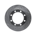 thumbnail image 1 of Front Left Brake Rotor - Compatible with 1987 - 1991 GMC V2500 Suburban 1988 1989 1990, 1 of 2
