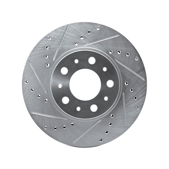 Front Left Brake Rotor - Compatible with 1998 - 2000 Volvo S70 1999