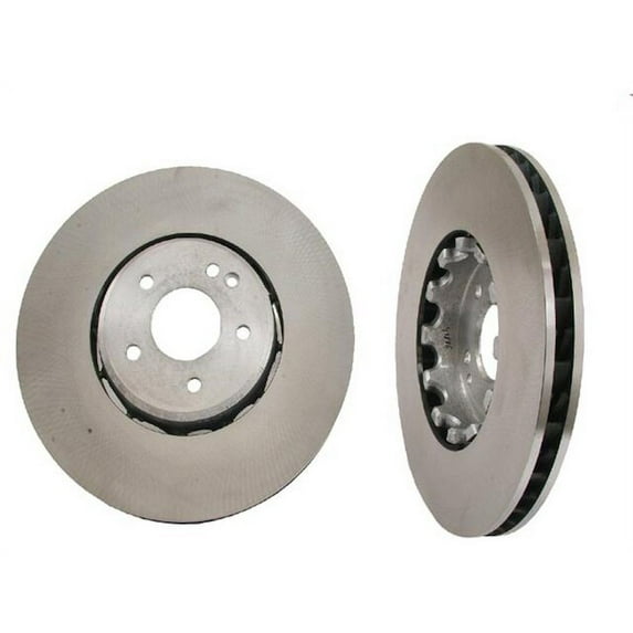 Front Left Brake Rotor - Compatible with 1999 - 2002 Mercedes-Benz E55 AMG 2000 2001