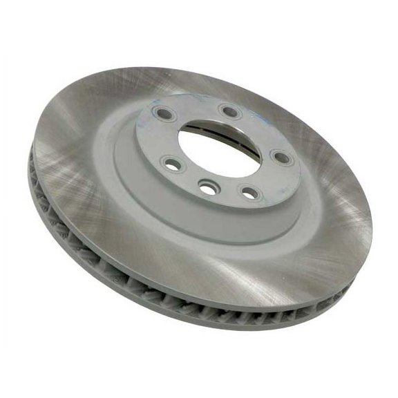 Front Left Brake Rotor - Compatible with 2003 - 2006, 2008 - 2014, 2016 - 2018 Porsche Cayenne 2004 2005 2009 2010 2011 2012 2013 2017