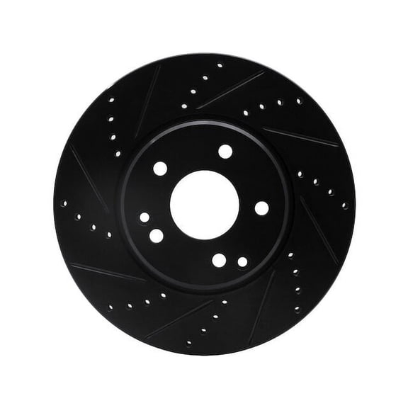 Front Left Brake Rotor - Compatible with 2004 - 2008 Chrysler Crossfire 2005 2006 2007