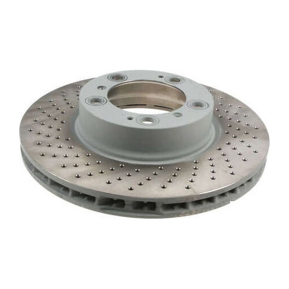 Front Left Brake Rotor - Compatible with 2006 - 2012 Porsche Cayman 2007 2008 2009 2010 2011