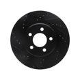 thumbnail image 1 of Front Left Brake Rotor - Compatible with 2009 - 2018, 2020 Dodge Challenger 2010 2011 2012 2013 2014 2015 2016 2017, 1 of 2