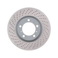 thumbnail image 1 of Front Left Brake Rotor - Compatible with 2013 - 2016 Porsche Boxster 2014 2015, 1 of 2