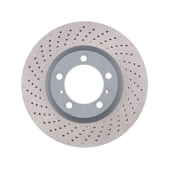 Front Left Brake Rotor - Compatible with 2013 - 2016 Porsche Boxster 2014 2015