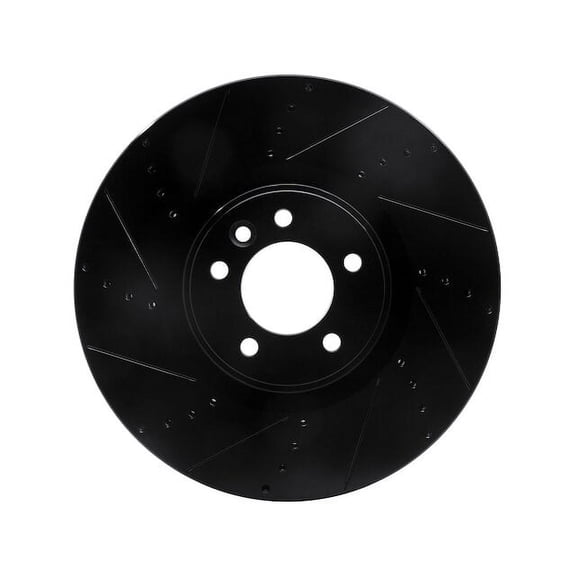 Front Left Brake Rotor - Compatible with 2013 - 2017 Land Rover Range Rover - Dynamic Friction