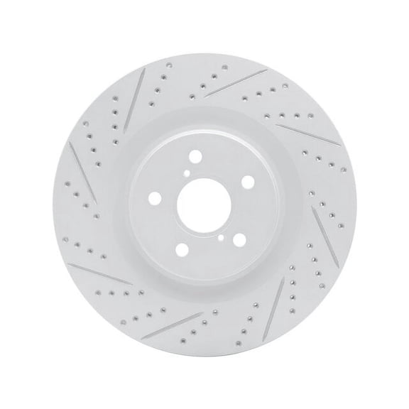 Front Left Brake Rotor - Compatible with 2013 - 2020 Lexus GS350 F Sport RWD - Dynamic Friction
