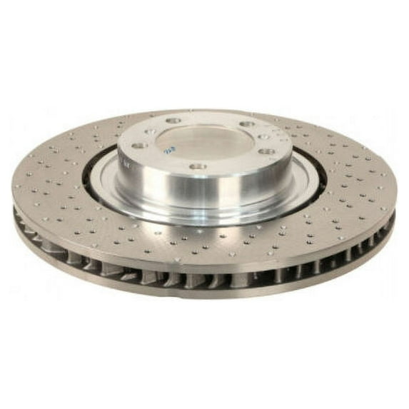 Front Left Brake Rotor - Compatible with 2017 - 2019 Porsche 911 2018