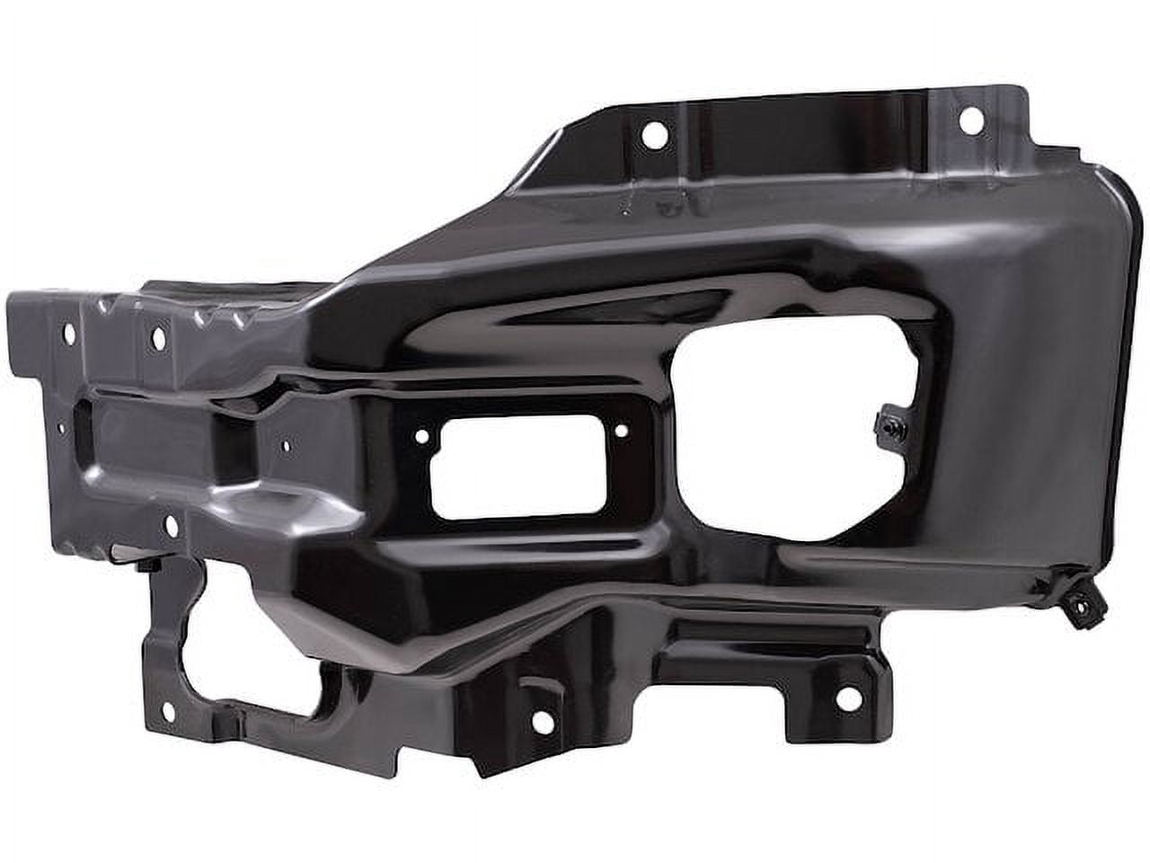 Front Bumper Brace Brackets For 2007-2010 GMC Sierra 1500/2500/3500 – Pair, Black, Ready To Paint