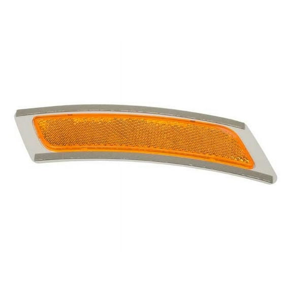 Front Left Bumper Cover Reflector - Compatible with 2012 - 2013 BMW 528i xDrive